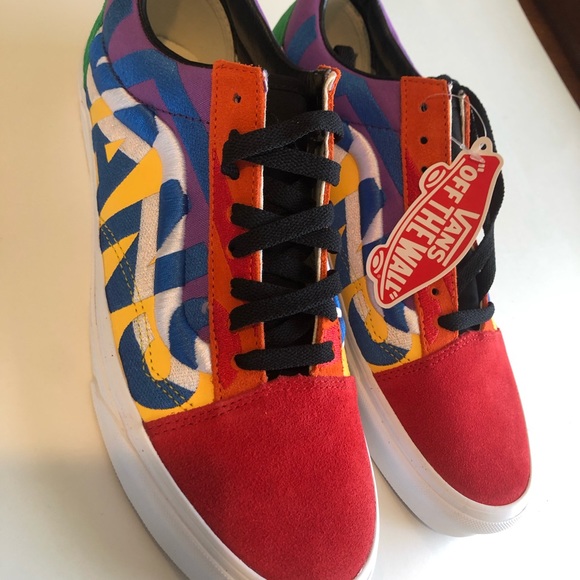 Vans Old Skool Statement Multi Skate Shoes, Men’s Size 11, NWT - Picture 7 of 8